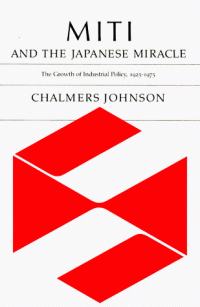 cover of the book MITI and the Japanese Miracle: The Growth of Industrial Policy, 1925-1975