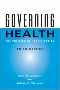 cover of the book Governing Health: The Politics of Health Policy