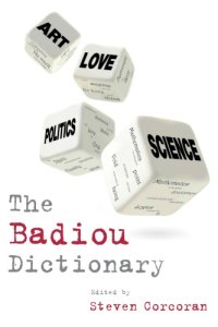 cover of the book The Badiou dictionary