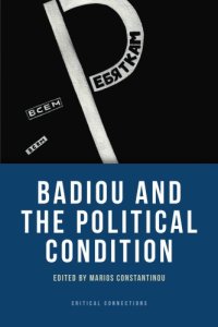 cover of the book Badiou and the political condition