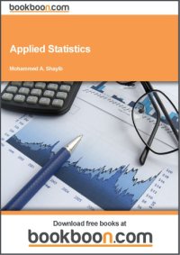 cover of the book Applied statistical methods