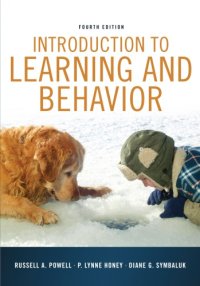 cover of the book Introduction to learning and behavior