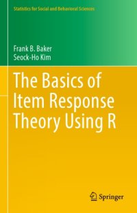 cover of the book The basics of item response theory using R