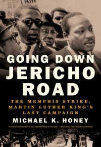 cover of the book Going down Jericho Road: the Memphis strike, Martin Luther King's last campaign