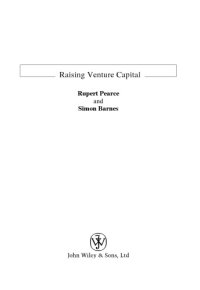 cover of the book Raising venture capital