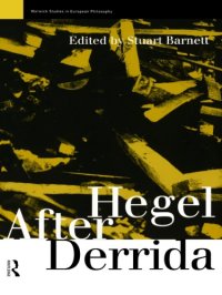 cover of the book Hegel after Derrida