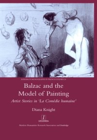 cover of the book Balzac and the model of painting: Artist stories in 'La Comédie humaine'