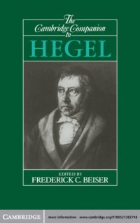 cover of the book The Cambridge Companion to Hegel