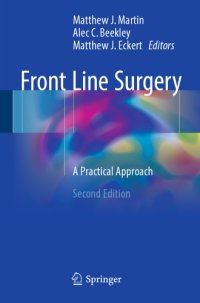 cover of the book Front line surgery: a practical approach