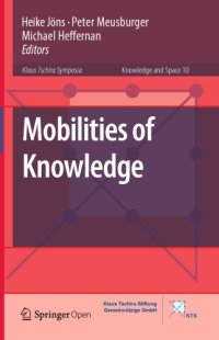 cover of the book Mobilities of knowledge