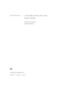 cover of the book Shark Going Inland Is My Chief: the Island Civilization of Ancient Hawai'i