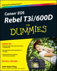 cover of the book Canon EOS Rebel T3i/600D for dummies