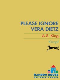 cover of the book Please Ignore Vera Dietz