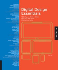 cover of the book Digital design essentials: 100 ways to design better desktop, web, and mobile interfaces