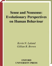 cover of the book Sense and nonsense evolutionary perspectives on human behaviour