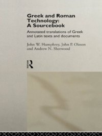 cover of the book Greek and Roman Technology: A Sourcebook