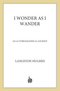 cover of the book I wonder as I wander: an autobiographical journey