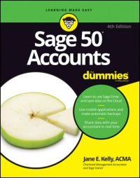 cover of the book Sage 50 Accounts For Dummies