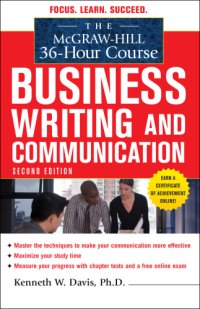 cover of the book The McGraw-Hill 36-hour course: business writing and communication