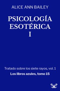 cover of the book Psicología esotérica I