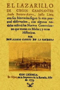 cover of the book El lazarillo de ciegos caminantes