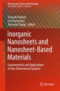 cover of the book Inorganic Nanosheets and Nanosheet-Based Materials: Fundamentals and Applications of Two-Dimensional Systems