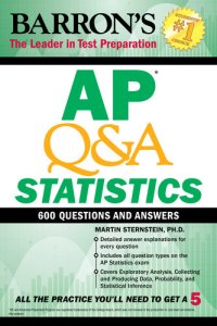 cover of the book AP Q&A Statistics: With 600 Questions and Answers (Barron's AP)