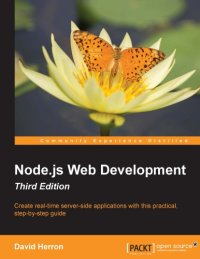 cover of the book Node.js web development