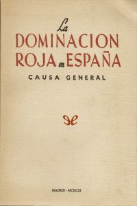 cover of the book La dominación roja en España