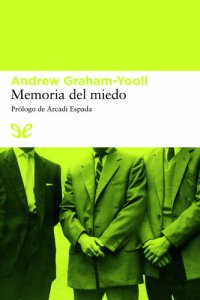 cover of the book Memoria del miedo