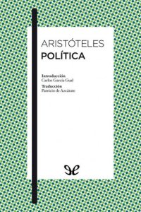 cover of the book Política (trad. Patricio de Azcárate)