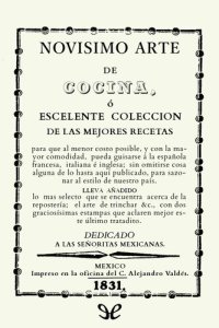 cover of the book Novísimo arte de cocina