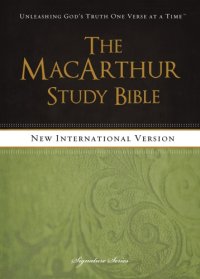 cover of the book The MacArthur study Bible: New International version