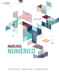 cover of the book Análisis numérico