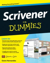 cover of the book Scrivener for Dummies