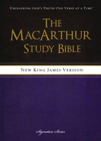 cover of the book The Macarthur Study Bible: New King James Version