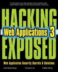 cover of the book Hacking Exposed Web Applications