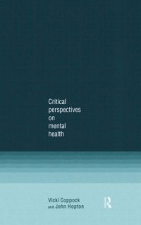 cover of the book Critical Perspectives on Mental Health