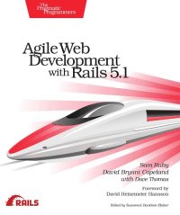 cover of the book Agile web development with Rails 5.1