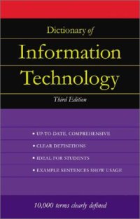 cover of the book Dictionary of Information Technology