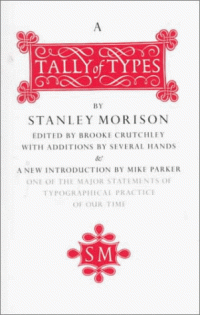 cover of the book A Tally of Types: With Additions by Several Hands ; And With a New Introduction by Mike Parker