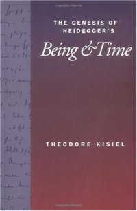 cover of the book The Genesis of Heidegger's Being and Time