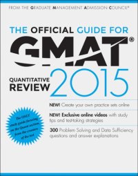 cover of the book The official guide for GMAT review 2015