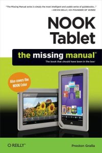 cover of the book Nook Tablet the missing manual: the book that should have been in the box