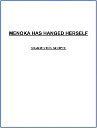 cover of the book Menoka has hanged herself