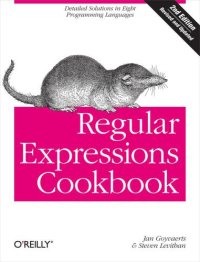 cover of the book Regular Expressions Cookbook