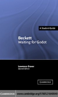 cover of the book Samuel Beckett, Waiting for Godot