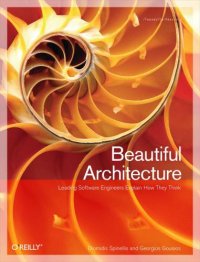 cover of the book Beautiful architecture: leading thinkers reveal the hidden beauty in software design