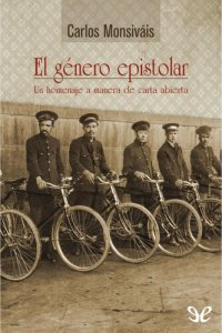 cover of the book El género epistolar