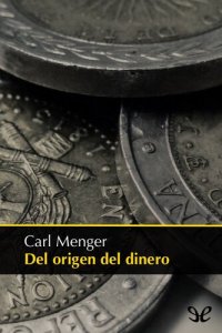 cover of the book Del origen del dinero